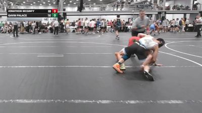 120 lbs Finals (8 Team) - Jonathon Mcginty, Iron Horse Blue vs Gavin Palace, Team Arizona