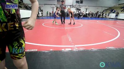 83 lbs Rr Rnd 2 - Mack Zubon, Grove Takedown Club vs Harlow Williams, Vinita Kids Wrestling