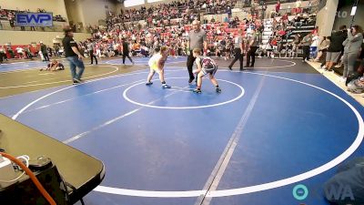 130 lbs Rr Rnd 2 - Koree Vigue, Gentry Youth Wrestling vs Amilia Welk, Prairie Grove Youth Wrestling