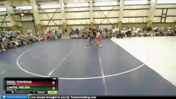 120 lbs Round 2 (8 Team) - Diesel Thompson, MONTANA1 vs Cantril Nielsen, Idaho2