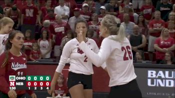 2018 Ohio University vs Nebraska | Big Ten Women's Volleyball