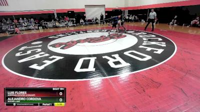 120 lbs Champ. Round 2 - Luis Flores, Hoffman Estates (CONANT) vs Alejandro Cordova, ROUND LAKE