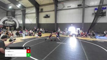 58 lbs Semifinal - Taliyah Tells, Salem Elite vs Hope Stevie, Ellensburg Wrestling Club