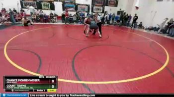 285 Boys Quarterfinal - Court Towns, Palmer Divide Wrestling, Inc. vs Chance Mohrenweiser, Mesa Ridge