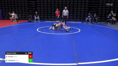 78 lbs Quarterfinal - Ryan Panza, Howell, NJ vs Bentley Jackson, Shermans Dale, PA