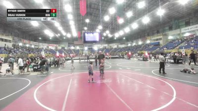 49 lbs 5th Place - Ryker Smith, SLV Elite WC vs Beau Huskin, Duran Elite