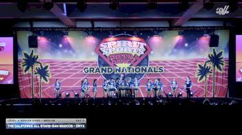 The California All Stars-San Marcos - Onyx [2026 L4 Senior Coed - Medium Day 3] 2026 Spirit Sports Grand Nationals