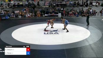 182 lbs Rnd Of 64 - Ethan Osburn, Virginia vs Evan Perez, Colorado