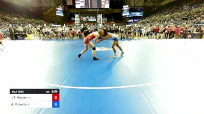 155 lbs Rnd Of 64 - Tessa Master, MA vs Anyia Roberts, NE