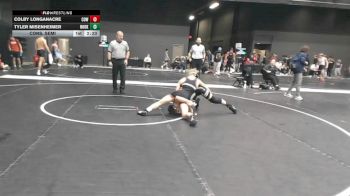 141 lbs Cons. Semi - Tyler Misenheimer, Northeast Oklahoma vs Colby Longanacre, Cowley College