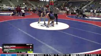 185 lbs Cons. Round 4 - Lexus Powell, El Dorado vs Alissa Castro, Fayetteville