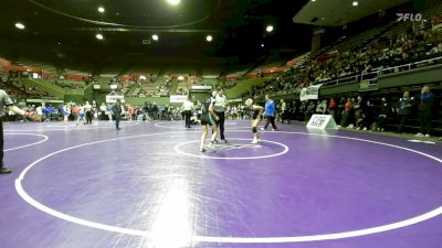 117 lbs Semifinal - Isabella Marie Gonzales, Clovis East vs Madison Franco, Clovis North