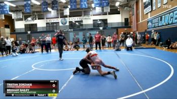 101-107 lbs Round 2 - Brigham Bailey, North Summit Youth Wrestling vs Tristan Zorzakis, Charger Wrestling Club