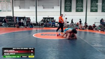 155-171 lbs Cons. Semi - Peter Greco, Suplex WC vs Jack LaSota, War Dog Training Center