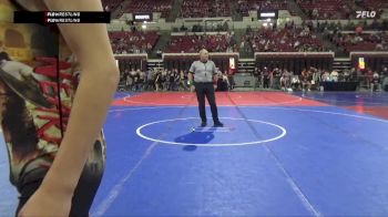 130 lbs Champ. Round 2 - Brody Eustice, Sidney Wrestling Club vs Hayden Berreth, Havre Wrestling Club