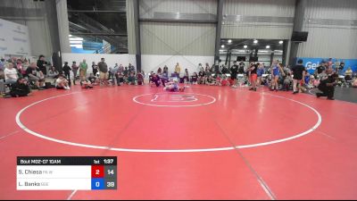 61 kg Consi Of 4 - Sierra Chiesa, PA West Black vs Lilliana Banks, Badger Girls Elite