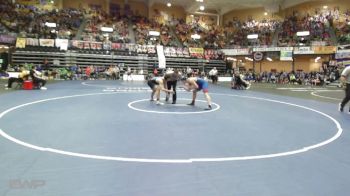 157 lbs Cons. Round 1 - Kolby Strnad, Belleville-Republic County HS vs Caleb Slane, Cherryvale HS