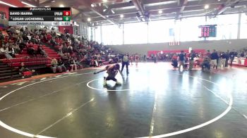 144 lbs Champ. Round 1 - David Ibarra, El Paso Bel Air vs Logan Luchenbill, El Paso