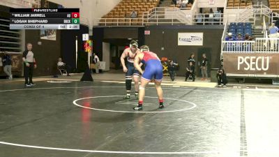 285 lbs Consi Of 4 - William Jarrell, American vs Logan Shephard, Bucknell