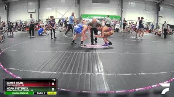 115 lbs Semis (4 Team) - Noah Pieterick, Storm Wrestling Center vs James Dean, Team Palmetto