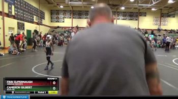 52-56 lbs Round 3 - Cameron Gilbert, NOVA WC vs Finn Supernaugh, Virginia Partiots