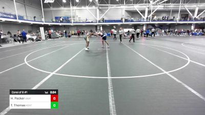 197 lbs Consi Of 8 #1 - Hadyn Packer, Unattached-Rutgers vs Trent Thomas, Kent State