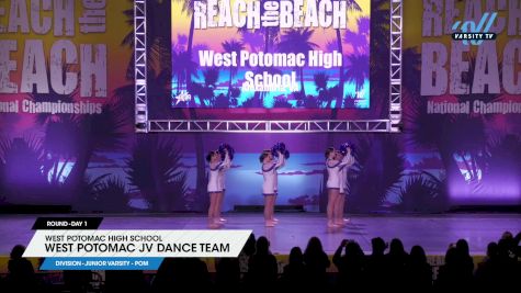 West Potomac High School - West Potomac JV Dance Team [2024 Junior Varsity - Pom Day 1] 2024 ACDA Reach the Beach Nationals & Dance Grand Nationals