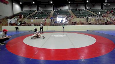 69 lbs 3rd Place - Mason Lee, Backyard Brawlers Wrestling Club vs Slade Bell, Woodland Wrestling