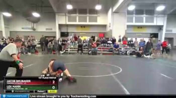 160 lbs Finals (2 Team) - Jacob Brubaker, Virginia Patriots vs Lex Mann, Virginia Predator