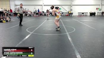 210 lbs Round 2 (8 Team) - Xander Horak, Terps Xtreme vs Ryder Hoffschneider, Black Fox Wrestling
