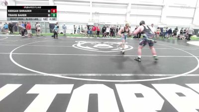 S-205 lbs Final - Keegan Shrader, MI vs Travis Baker, MI