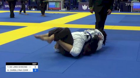 TABATA DE LIMA SHREINER vs ANA CAROLLYNA CORRÊA 2023 Brasileiro Jiu-Jitsu IBJJF