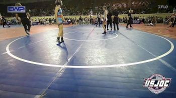 90 lbs Final - Madisson Lopez, Clinton Youth Wrestling vs Lynkin Carter, Honey Badgers Wrestling Club