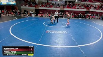 145 lbs Round 2 (8 Team) - Andrea Perez, Canyon Randall vs Alexa Copeland, Springtown