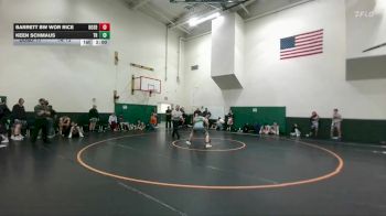 175 lbs Barrett BW WOR Rice, DouglasSD vs Keen Schmaus, Tongue River