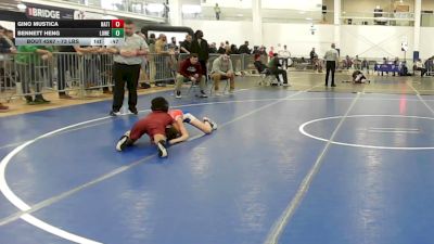 73 lbs Consi Of 8 #1 - Gino Mustica, Natick vs Bennett Heng, Lowell
