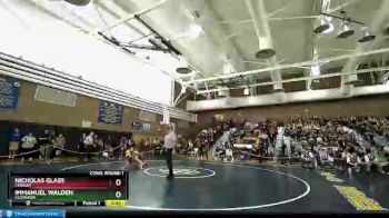 182 lbs Cons. Round 1 - Immanuel Walden, Eldorado vs Nicholas Glass, Fernley