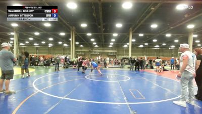 130 lbs Rr Rnd 4 - Savannah Mulkey, NE Whale - GHSE vs Autumn Littleton, Diamond Fish - GHSE