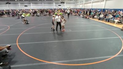 90 lbs Round 1 - Julian Villalba, Kongkrete vs Aasar Freeland, Glasgow Wrestling