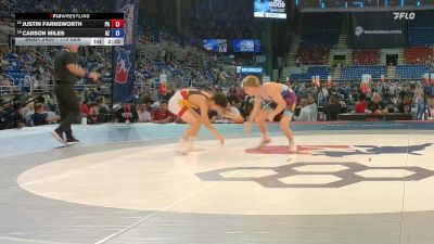 113 lbs Champ. Rd Of 32 - Justin Farnsworth, PA vs Carson Miles, AZ