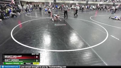 75 lbs Champ. Round 2 - Rhett Gimnick, Team Nazar Training Center vs Beckett Bollant, RT Elite Wrestling