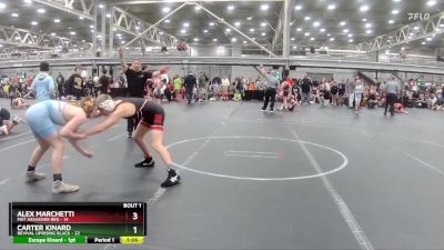 120 lbs Semis (4 Team) - Alex Marchetti, Mat Assassins Red vs Carter Kinard, Revival Uprising Black