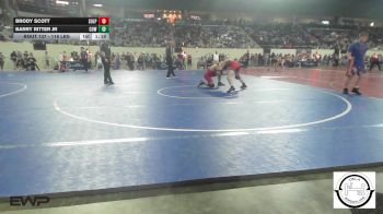 118 lbs Round Of 32 - Brody Scott, Sulphur vs Barry Ritter Jr, Coweta