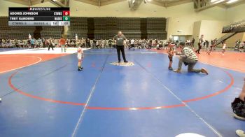 44 lbs Rr Rnd 1 - Adonis Johnson, CT Whale vs Trey Sanders, Mat Assassins Blue