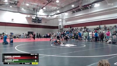 59-63 lbs Round 3 - Gunner Greer, Greenwood WC vs Gabriel Howard, Contenders WA