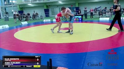 65kg Champ. Round 1 - Illia Anoshyn, Coast WA vs Koen Hurlbert, Lakehead WC