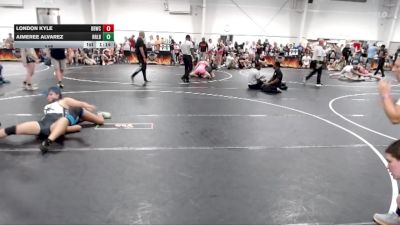 148 lbs Semis (4 Team) - Aimeree Alvarez, R&R Ladies Black vs London Kyle, Backyard Bullies Wrestling Club