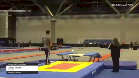 Lainey Jacobs - Double Mini Trampoline, Top Star - 2021 USA Gymnastics Championships