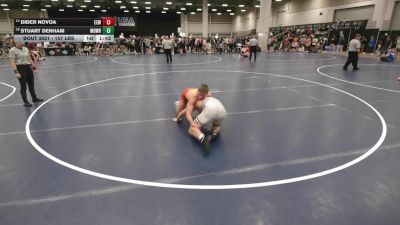 157 lbs Champ. Rd Of 32 - Stuart Denham, Motown Wrestling vs Dider Novoa, Eagle Empire Wrestling