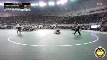 G6A-120 lbs Cons. Round 1 - Morgan Atherton, Noble-Girls vs Jordyn Todhunter, Broken Arrow-Girls